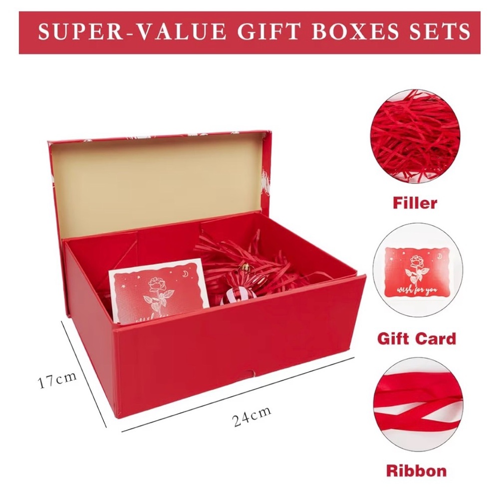 Red Heart Gift Box Set - Picture 3 of 5